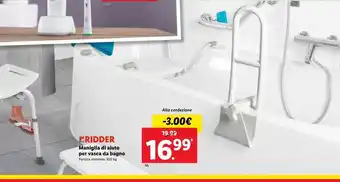 Lidl Maniglia di aiuto per vasca da bagno offerta