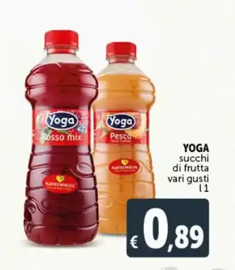 Succhi di frutta yoga