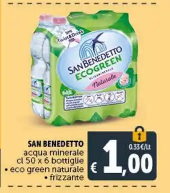Deco Supermercati Acqua san benedetto offerta