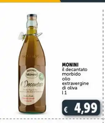 Deco Supermercati Olio extra vergine di oliva monini offerta