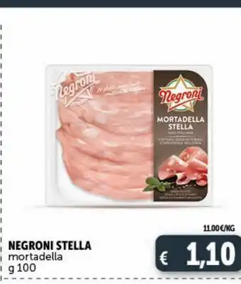 Deco Supermercati Mortadella negroni stella g 100 offerta