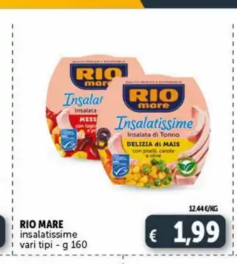 Deco Supermercati Insalatissime rio mare offerta