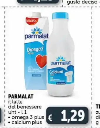 Deco Supermercati Il latte del benessere uht parmalat offerta