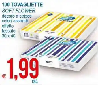 MD Discount 100 Tovagliette 30x40 offerta