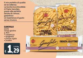 Deco Supermercati Pasta senza glutine garofalo offerta