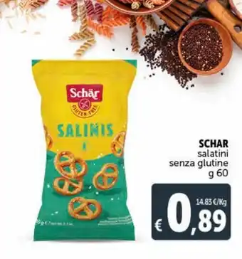 Deco Supermercati Salatini senza glutine g 60 schar offerta