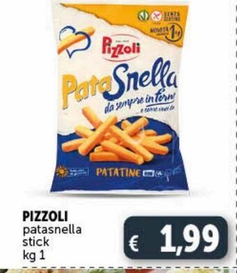 Deco Supermercati Pizzoli patasnella stick kg 1 offerta