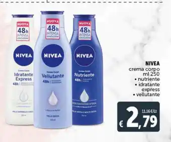 Deco Supermercati Crema corpo ml 250 nivea offerta