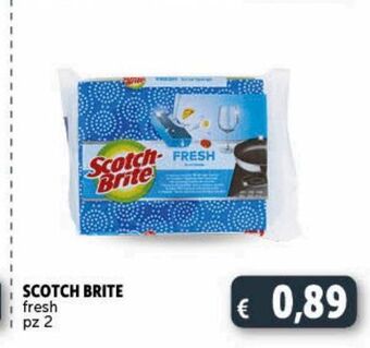 Deco Supermercati Scotch-brite fresh pz 2 offerta