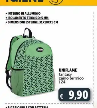 Deco Supermercati Zaino termico uniflame offerta
