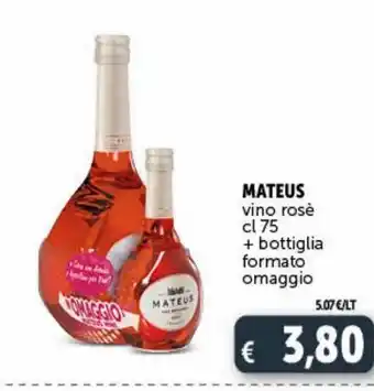 Deco Supermercati Vino rose cl 75 mateus offerta