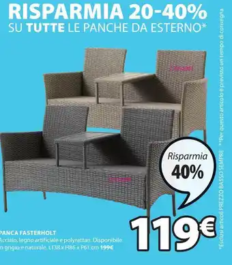 JYSK Panca da giardino offerta