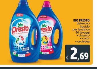 Deco Supermercati Detersivo liquido bio presto offerta