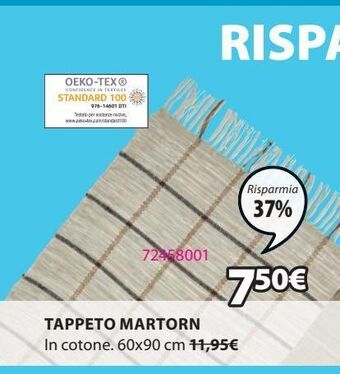 JYSK Tappeto offerta