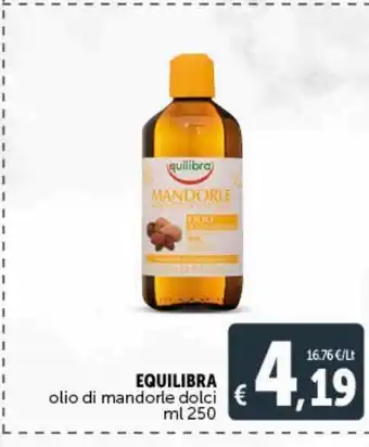 Deco Supermercati Olio di mandorle dolci ml 250 equilibra offerta