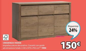 JYSK Credenza offerta