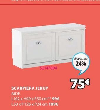 JYSK Scarpiera offerta