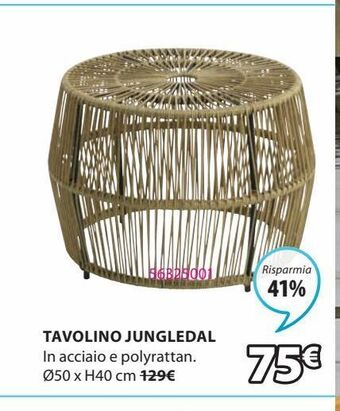JYSK Tavolino offerta