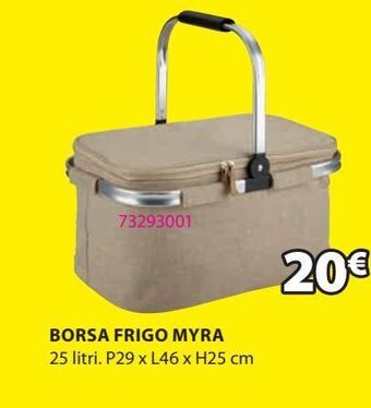 JYSK Borsa frigo offerta