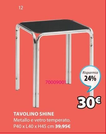 JYSK Tavolino offerta