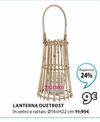 JYSK Lanterna offerta