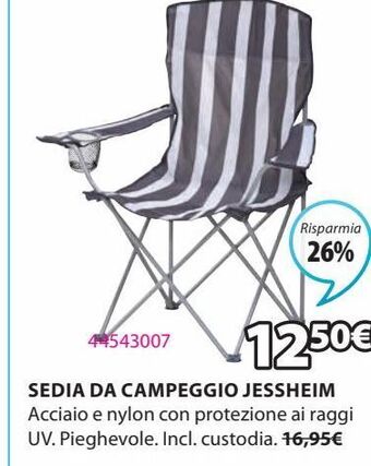 JYSK Sedia da campeggio offerta