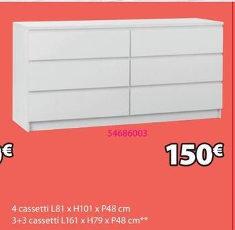 JYSK Cassettiera offerta