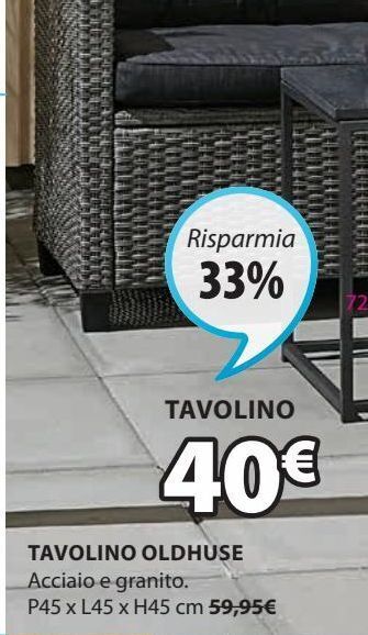 JYSK Tavolino offerta