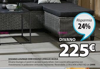 JYSK Divano lounge con chaise longue offerta