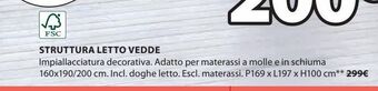 JYSK Struttura letto vedde offerta