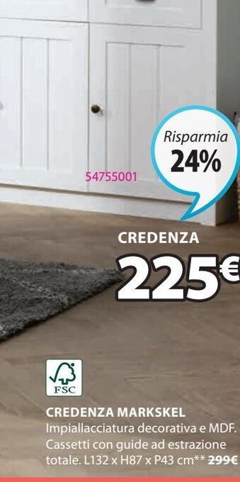 JYSK Credenza offerta