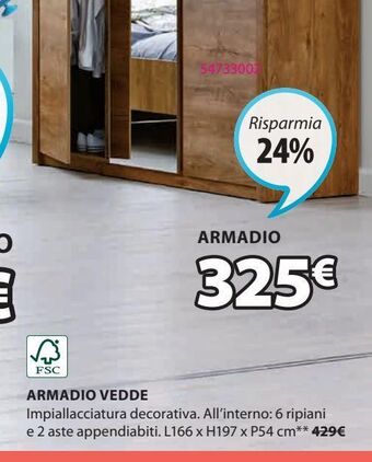 JYSK Armadio offerta