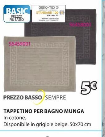 JYSK Tappetino da bagno offerta