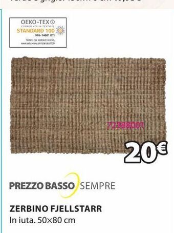 JYSK Zerbino offerta
