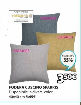 Fodera di cuscino