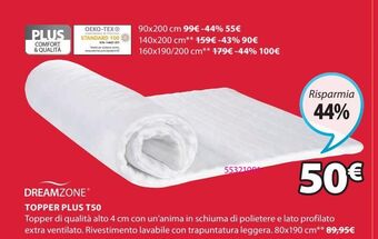 JYSK Materasso arrotolato offerta