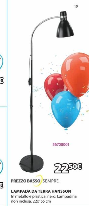 JYSK Lampada da terra offerta