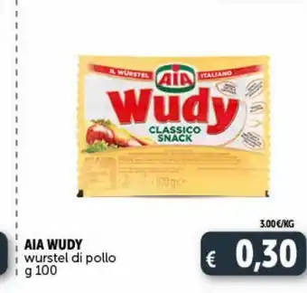 Wurstel di pollo wudy aia