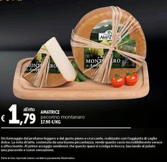Deco Market Pecorino montanaro amatrice offerta