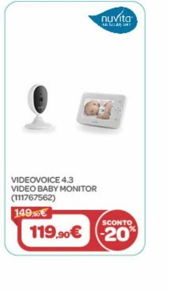 Videovoice 4.3 video baby monitor