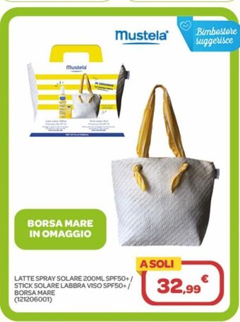 Bimbo Store Protezione solare mustela offerta