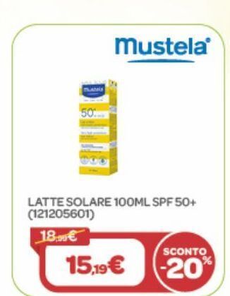 Bimbo Store Protezione solare mustela offerta