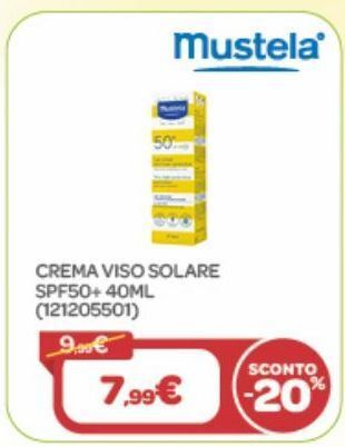 Bimbo Store Protezione solare mustela offerta