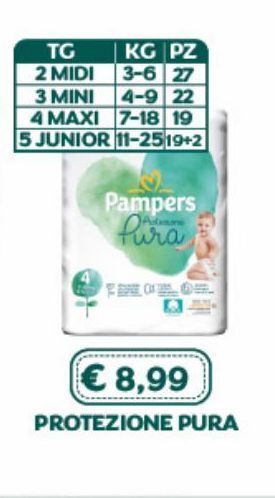 Bimbo Store Pampers protezione pura offerta