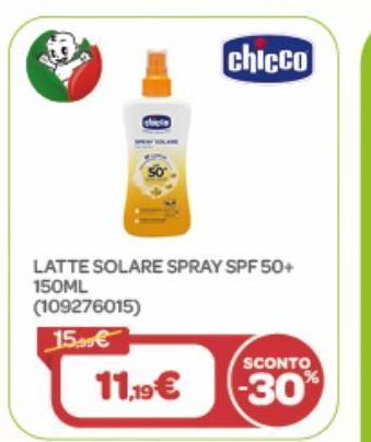 Bimbo Store Protezione solare chicco offerta