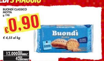 Bennet Buondì classico motta offerta