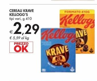Bennet Cereali krave kellogg's offerta