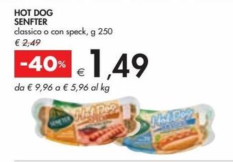 Hot dog senfter
