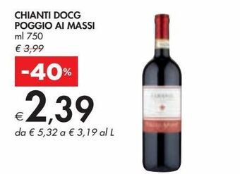 Bennet Chianti docg poggio ai massi offerta