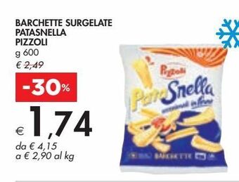 Bennet Barchette surgelate patasnella pizzoli offerta